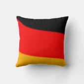 ドイツ国旗のアメリカのモジョ枕 クッション (裏面)