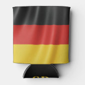 ドイツ国旗のカスタムモノグラム缶クーラー 缶クーラー (正面)