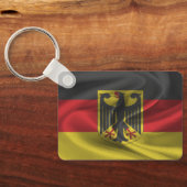 ドイツ国旗のキーチェーン キーホルダー (裏面)