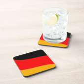 ドイツ国旗のコルクコースター コースター (右側)