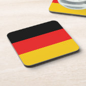 ドイツ国旗のコースター コースター (左側)