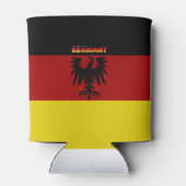 ドイツ国旗のコート 缶クーラー (裏面)
