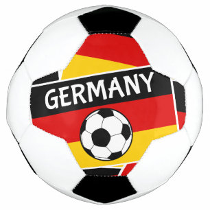 ドイツ国旗のサッカーサッカーボールコラージュ サッカーボール