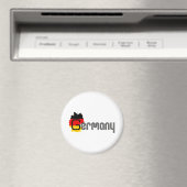 ドイツ国旗のデザイン! マグネット (インサイチュ (食洗機))