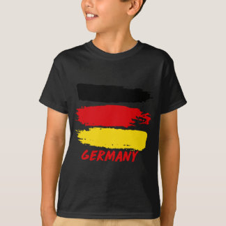 ドイツ国旗のデザイン Tシャツ