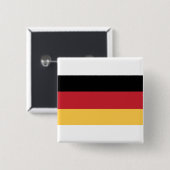 ドイツ国旗のバッジボタン 缶バッジ (正面&裏面)