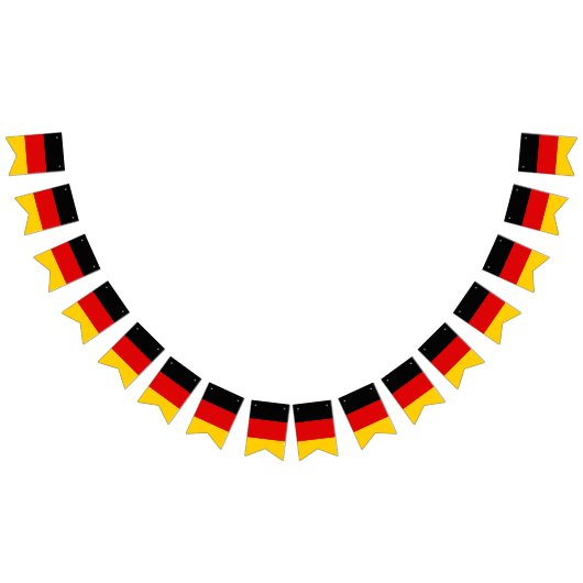 ドイツ国旗のバナー バンティングフラッグ (全)