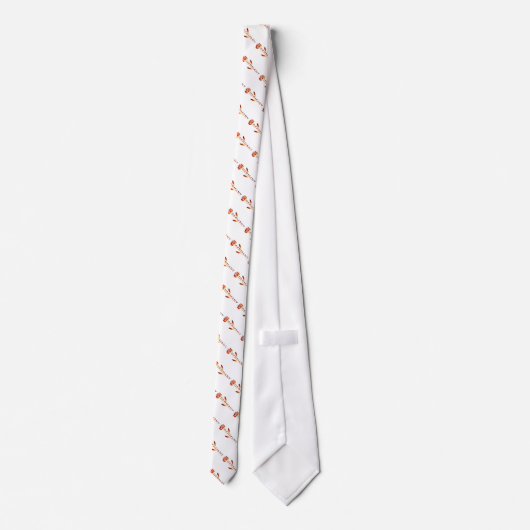 ドイツ国旗のバラ ネクタイ (裏面)