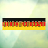 ドイツ国旗のビールフェスティバルオクトーバーフェスト ウィンドウサイン (シート3)