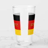 ドイツ国旗のビールフェスティバルオクトーバーフェスト タンブラーグラス (左)
