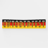 ドイツ国旗のビールフェスティバルオクトーバーフェスト 横断幕 (横)