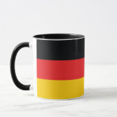 ドイツ国旗のマグカップ マグカップ (左)
