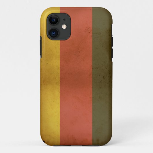 ドイツ国旗のメイトID™ iPhone 5ケース Case-Mate iPhoneケース (裏面)