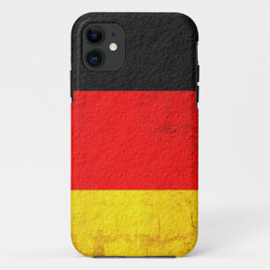 ドイツ国旗のヴィンテージ2 iPhone 11 ケース