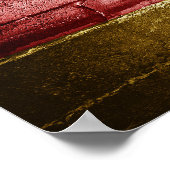 ドイツ国旗の壁 ポスター (角)