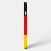 ドイツ国旗の愛国的なApple Case-Mate iPhoneケース (左側面)