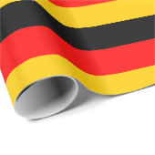 ドイツ国旗の折り返し紙 ラッピングペーパー (ロールコーナー)