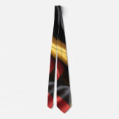 ドイツ国旗の絹の風合い ネクタイ (裏面)