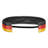 ドイツ国旗の色+アイディア アスレチックヘッドバンド (裏面)