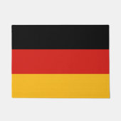 ドイツ国旗の色+アイディア ドアマット (正面)