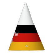 ドイツ国旗の色+アイディア パーティーハット (右)