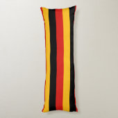 ドイツ国旗の色+アイディア ボディピロー (裏面 (縦))