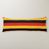 ドイツ国旗の色+アイディア ボディピロー (正面)