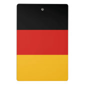ドイツ国旗の色+アイディア ミニクリップボード (裏面)