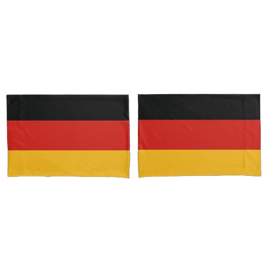 ドイツ国旗の色+アイディア 枕カバー (フロントセット)