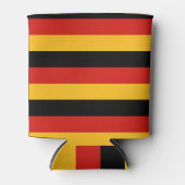 ドイツ国旗の色+アイディア 缶クーラー (正面)