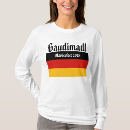 ドイツ国旗の色+アイディア Tシャツ