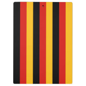 ドイツ国旗の色 クリップボード (裏面)