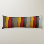 ドイツ国旗の色 – クロムバイシャーリーテイラー ボディピロー (正面)