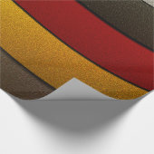 ドイツ国旗の色 – クロムバイシャーリーテイラー ラッピングペーパー (角)