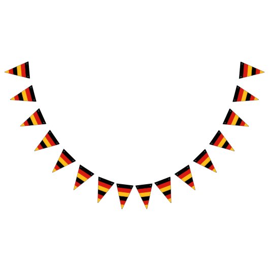 ドイツ国旗の色 – ストライプ バンティングフラッグ (全)