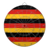 ドイツ国旗の色 ダーツボード (正面)