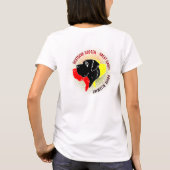 ドイツ国旗の色 Tシャツ (裏面)