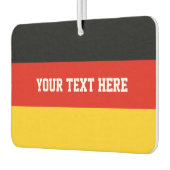 ドイツ国旗の車の空気清浄機 |ドイツプライド カーエアーフレッシュナー (左)