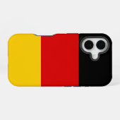 ドイツ国旗のApple iPhone 16 Case-Mateケース 16ケース (裏面横)