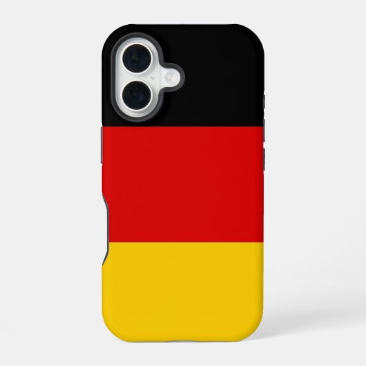 ドイツ国旗のApple iPhone 16 Case-Mateケース 16ケース (裏面)