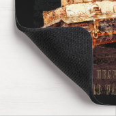 ドイツ国旗を持つドイツのTiger I重戦車WWII マウスパッド (コーナー)