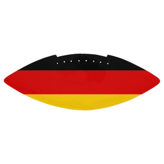 ドイツ国旗を持つ愛国的なアメリカンフットボール アメリカンフットボール (パネル)
