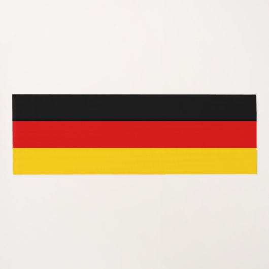 ドイツ国旗を持つ愛国的なヨガマット ヨガマット (裏面(横))
