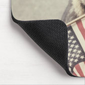 ドイツ国旗を持つ羊飼い マウスパッド (コーナー)