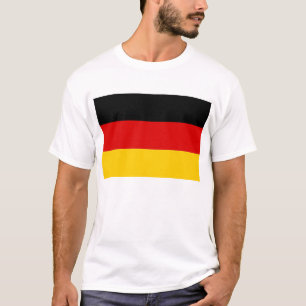 ドイツ国旗を持つTシャツ Tシャツ