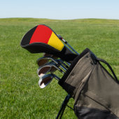 ドイツ国旗を掲げたゴルフドライバーカバー ゴルフヘッドカバー (インサイチュ)