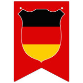 ドイツ国旗エスカチョン赤黒金ゴールド愛国 バンティングフラッグ (第2の旗)