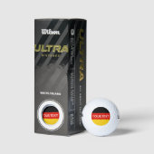 ドイツ国旗カスタムのゴルフボールセット ゴルフボール (パッケージ)