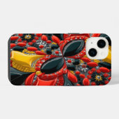 ドイツ国旗カラーのiPhone 14 Case-Mateケース iPhoneケース (裏面横)