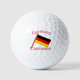 ドイツ国旗サンダーカーヴ ゴルフボール